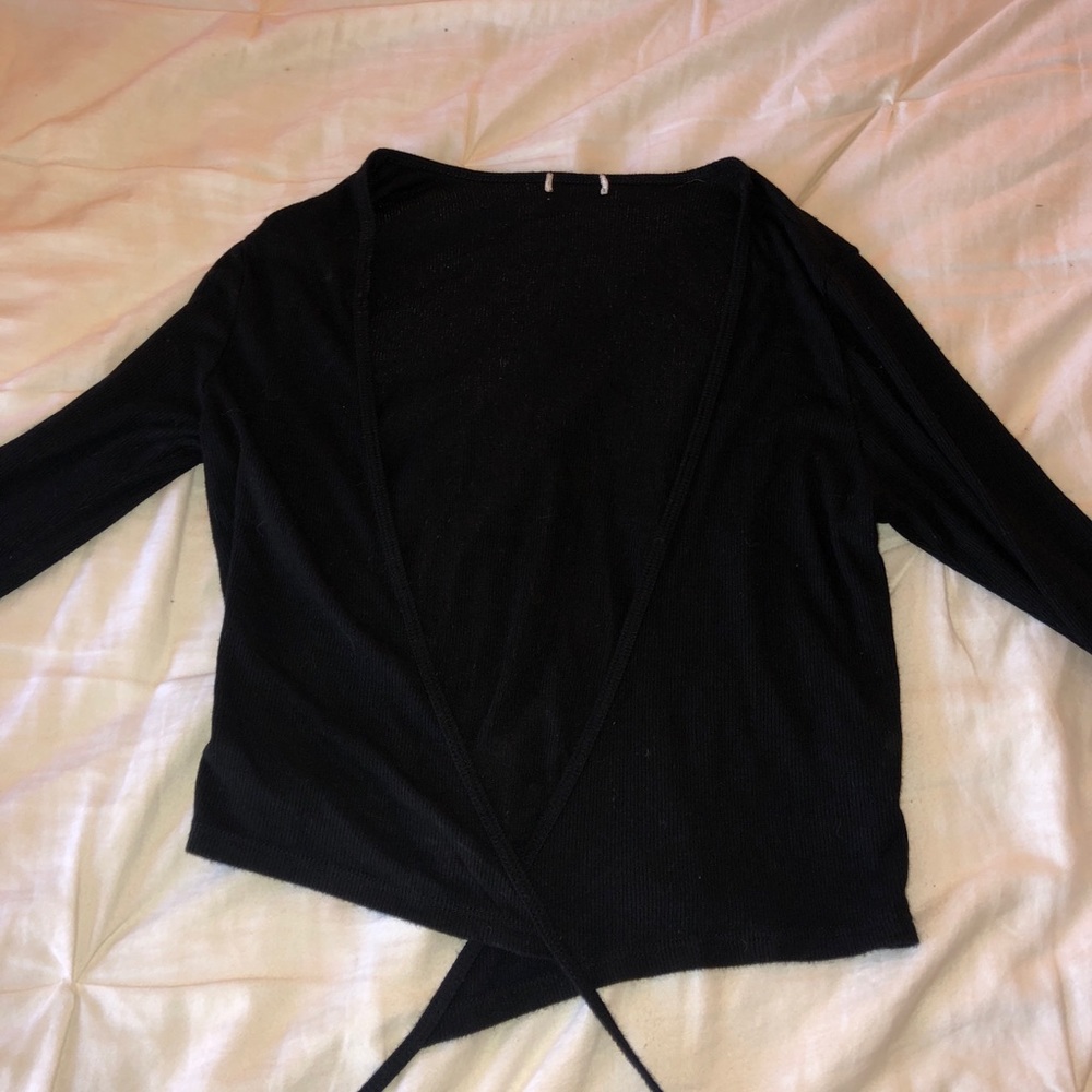 Urban outfitters black tie shirt